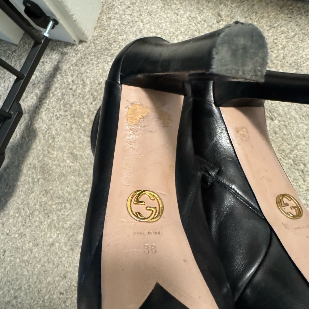 Gucci Malaga Platform Square Toe Boot - image 5